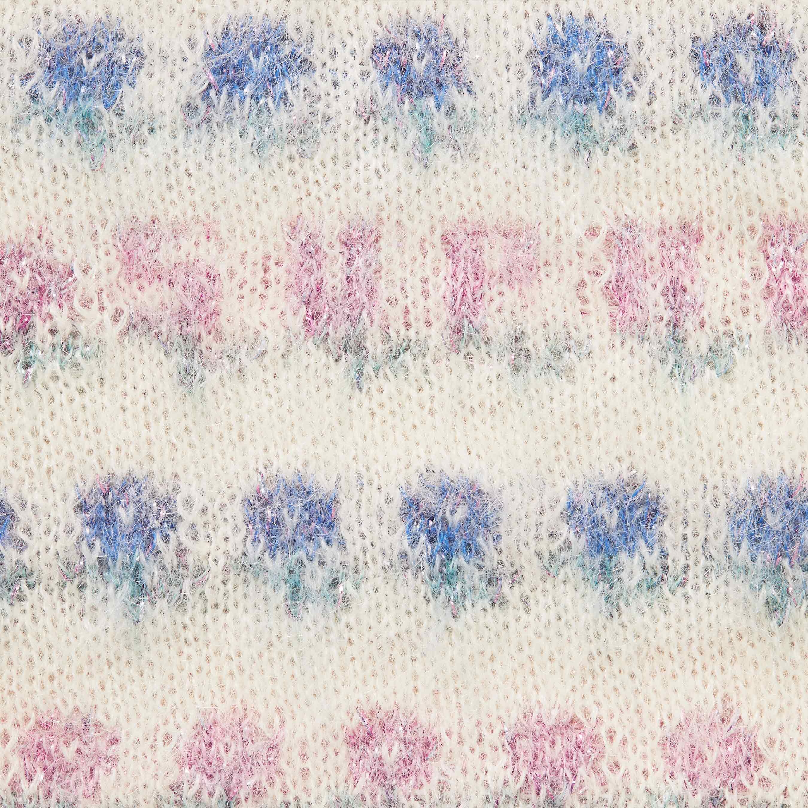 Flowers Metallic Sweater view 7